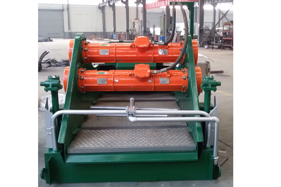 單聯雙軌跡橢圓泥漿振動篩(長軸振動電機)